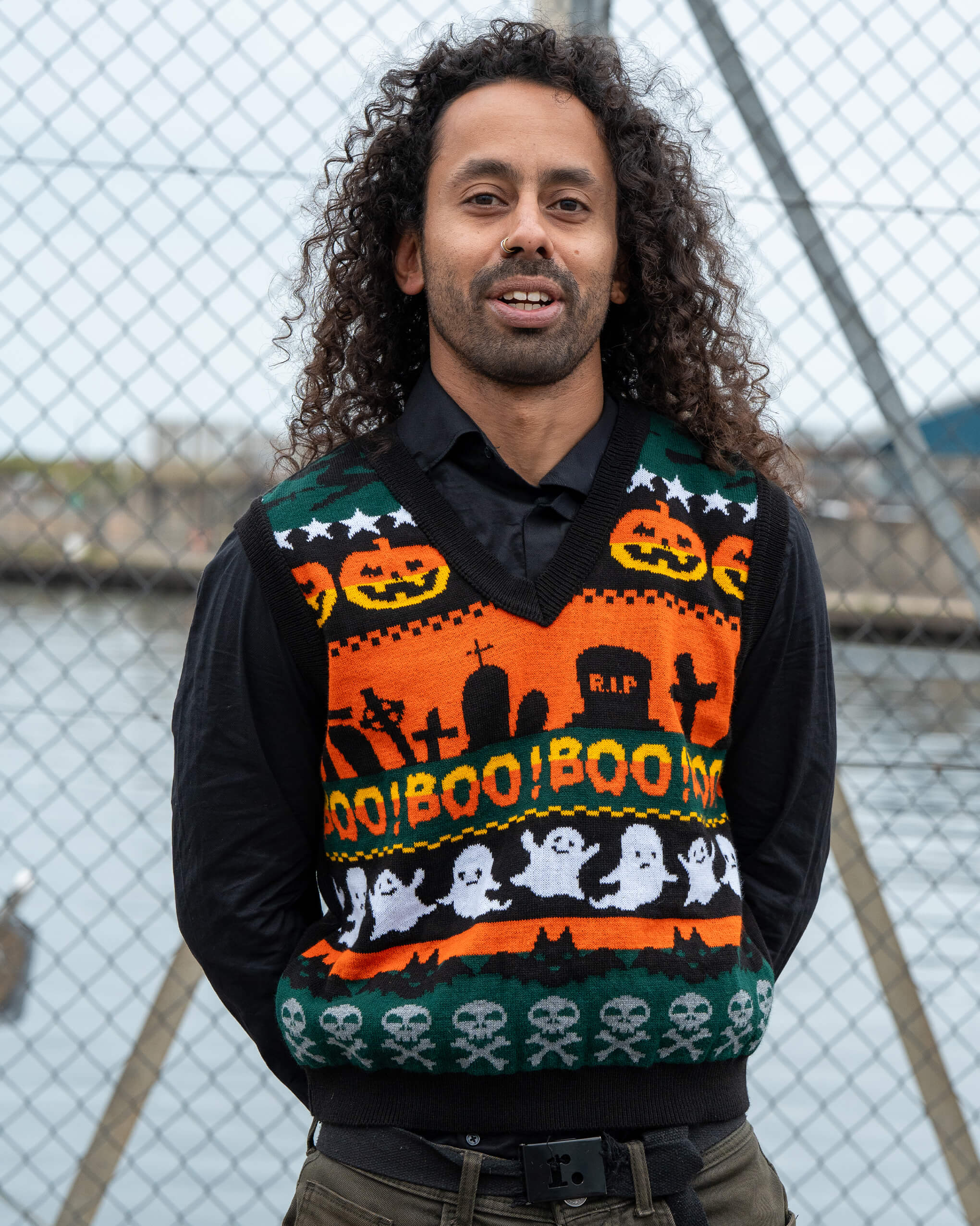 BOO! Knitted Tank Top Vest - Image 5