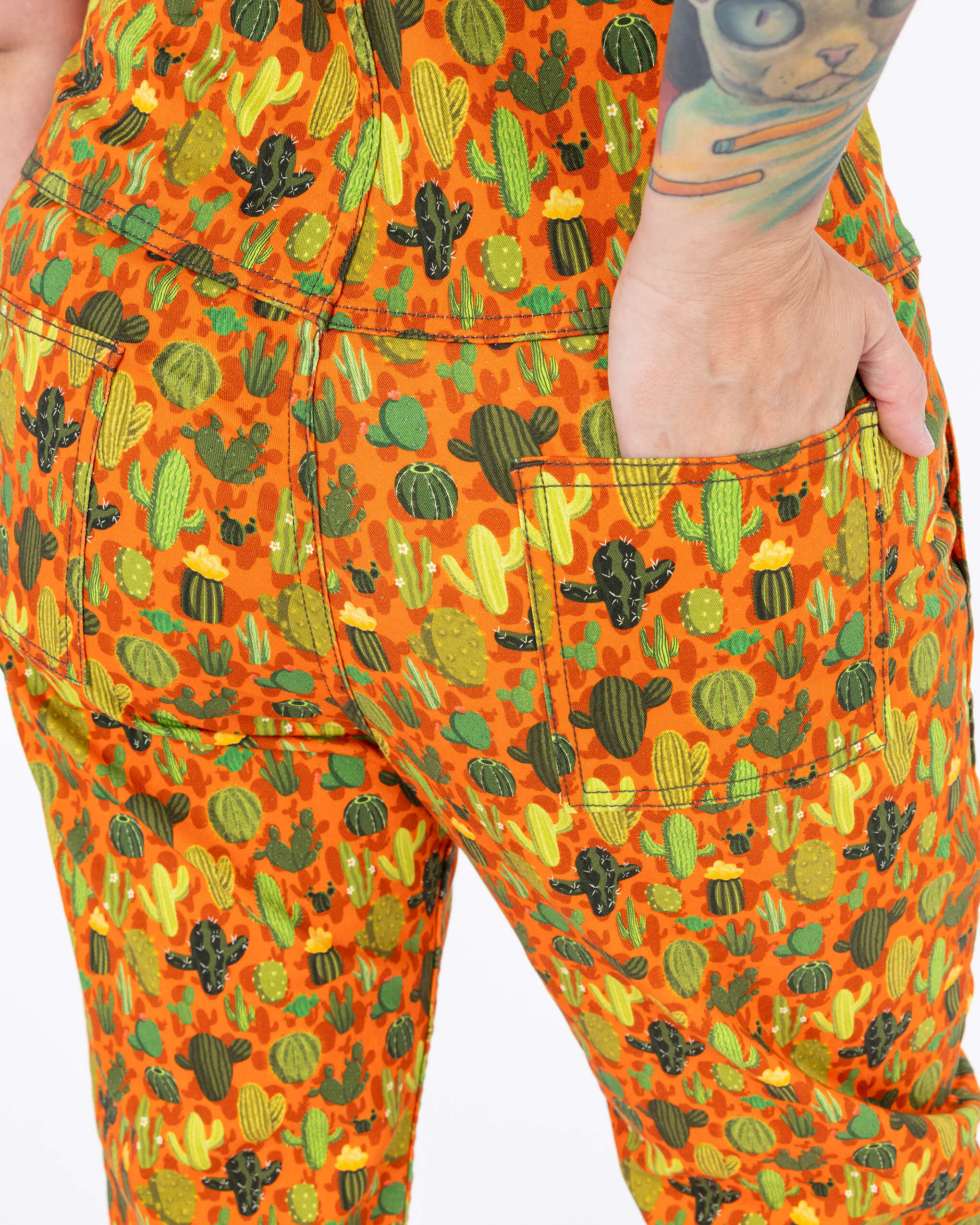 Cactus Stretch Twill Dungarees - Image 8