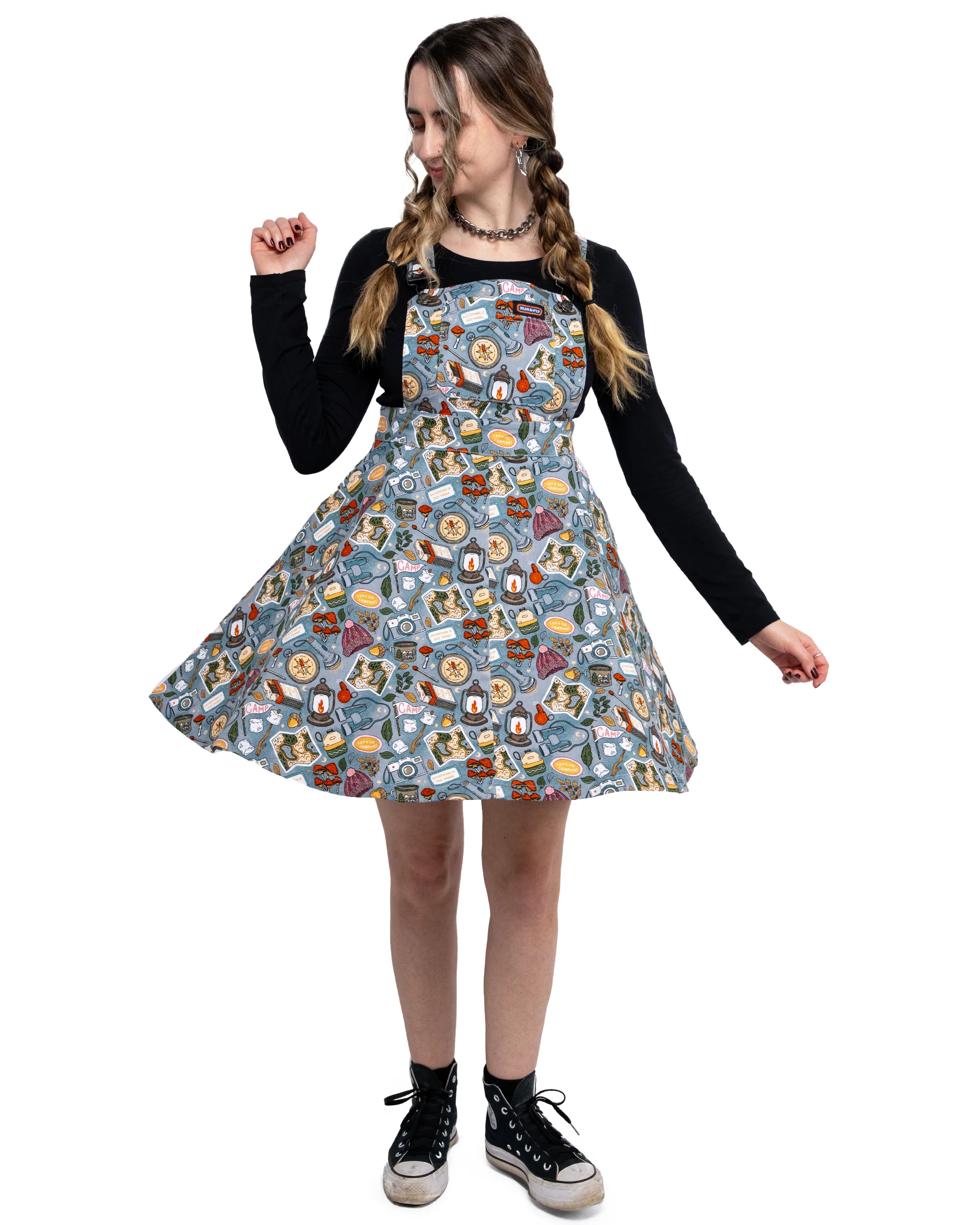 Camp Club Flared Pinafore - Image 3