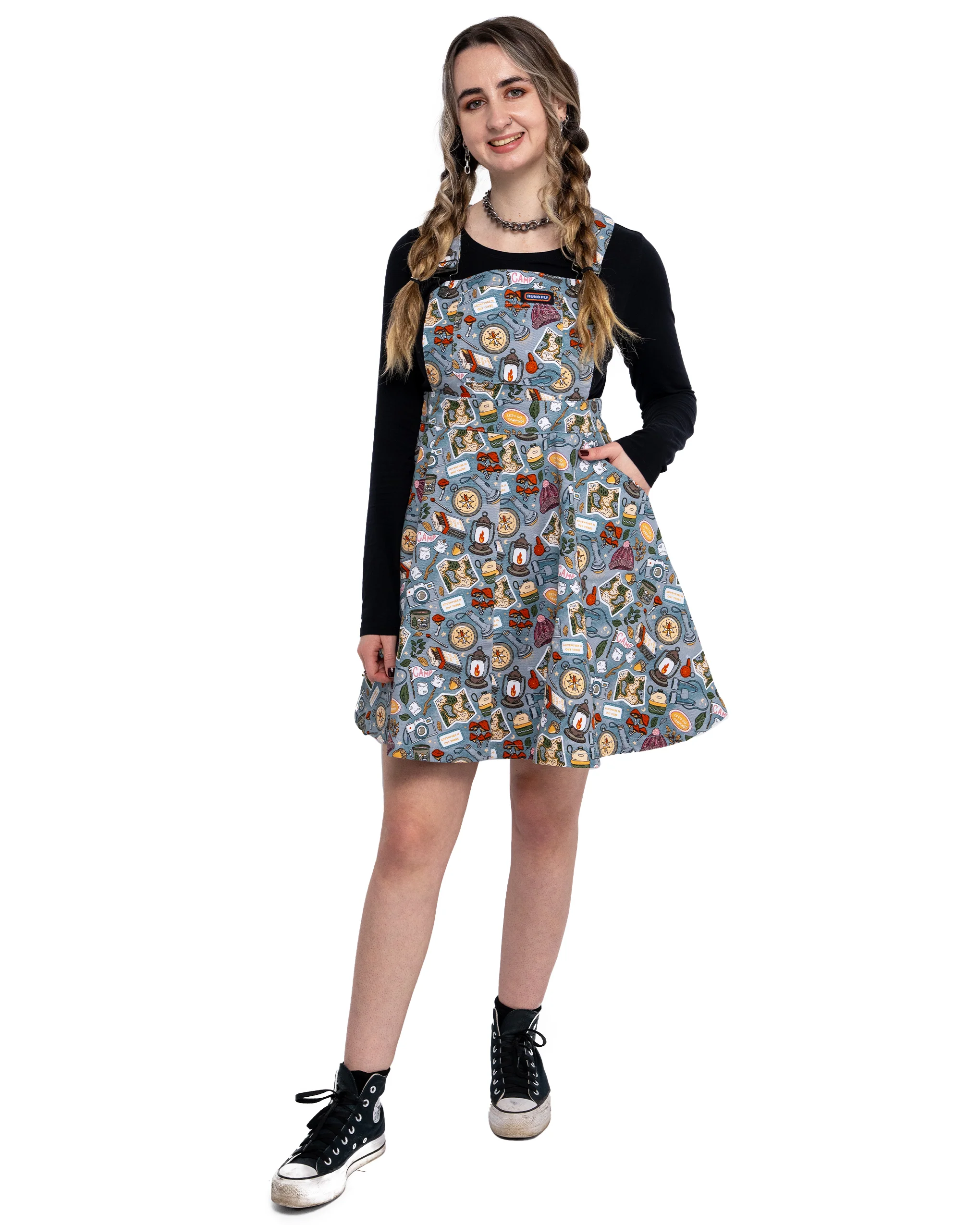 Camp Club Flared Pinafore - Image 4