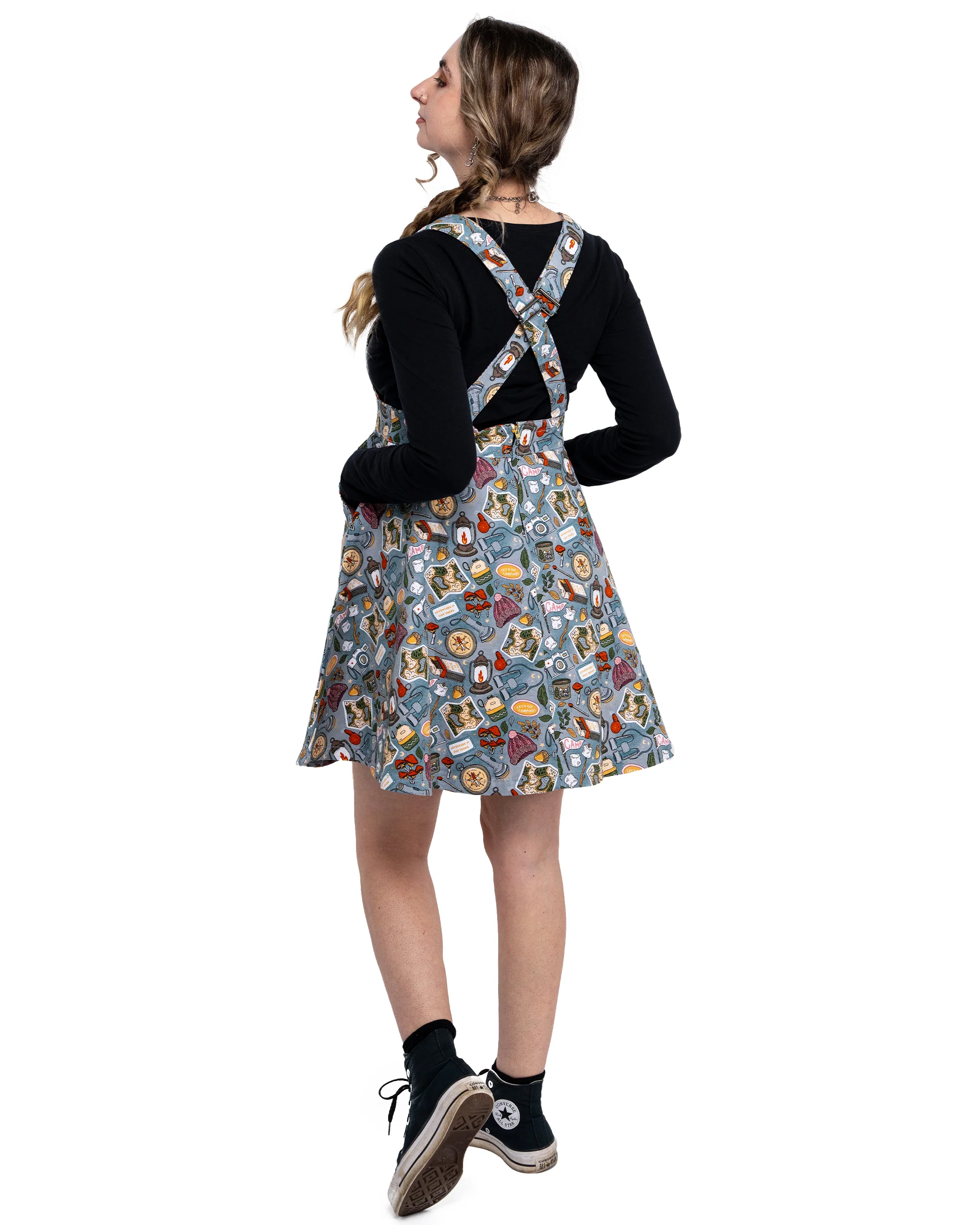 Camp Club Flared Pinafore - Image 5