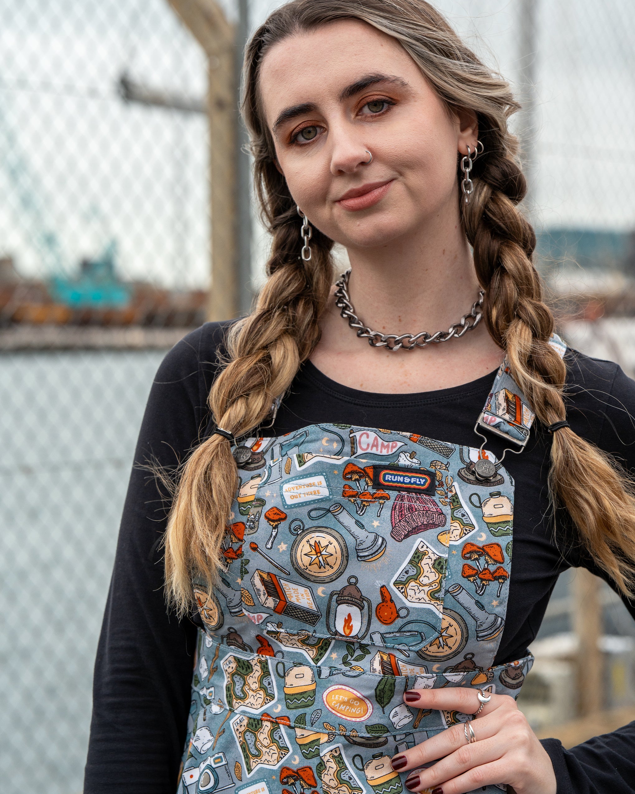 Camp Club Flared Pinafore - Image 9