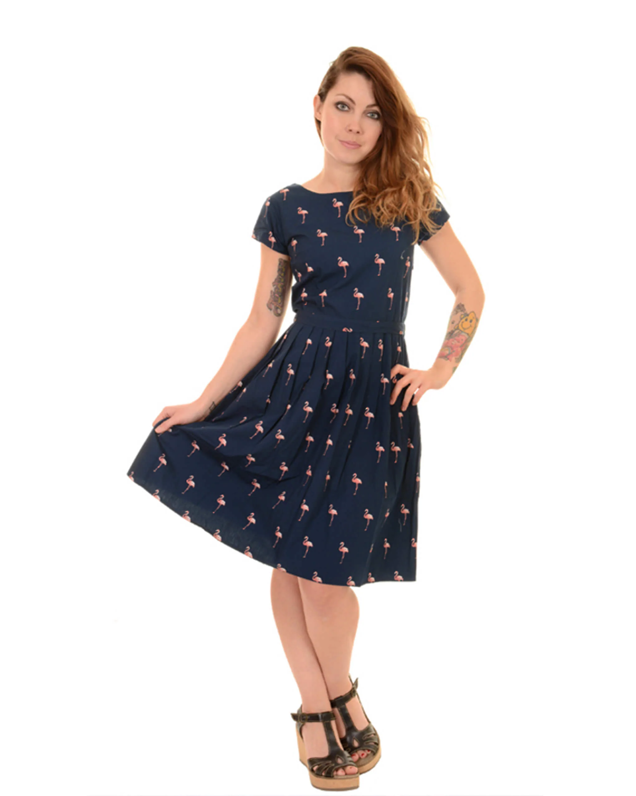 Flamingo Tea Party Dress - Image 4