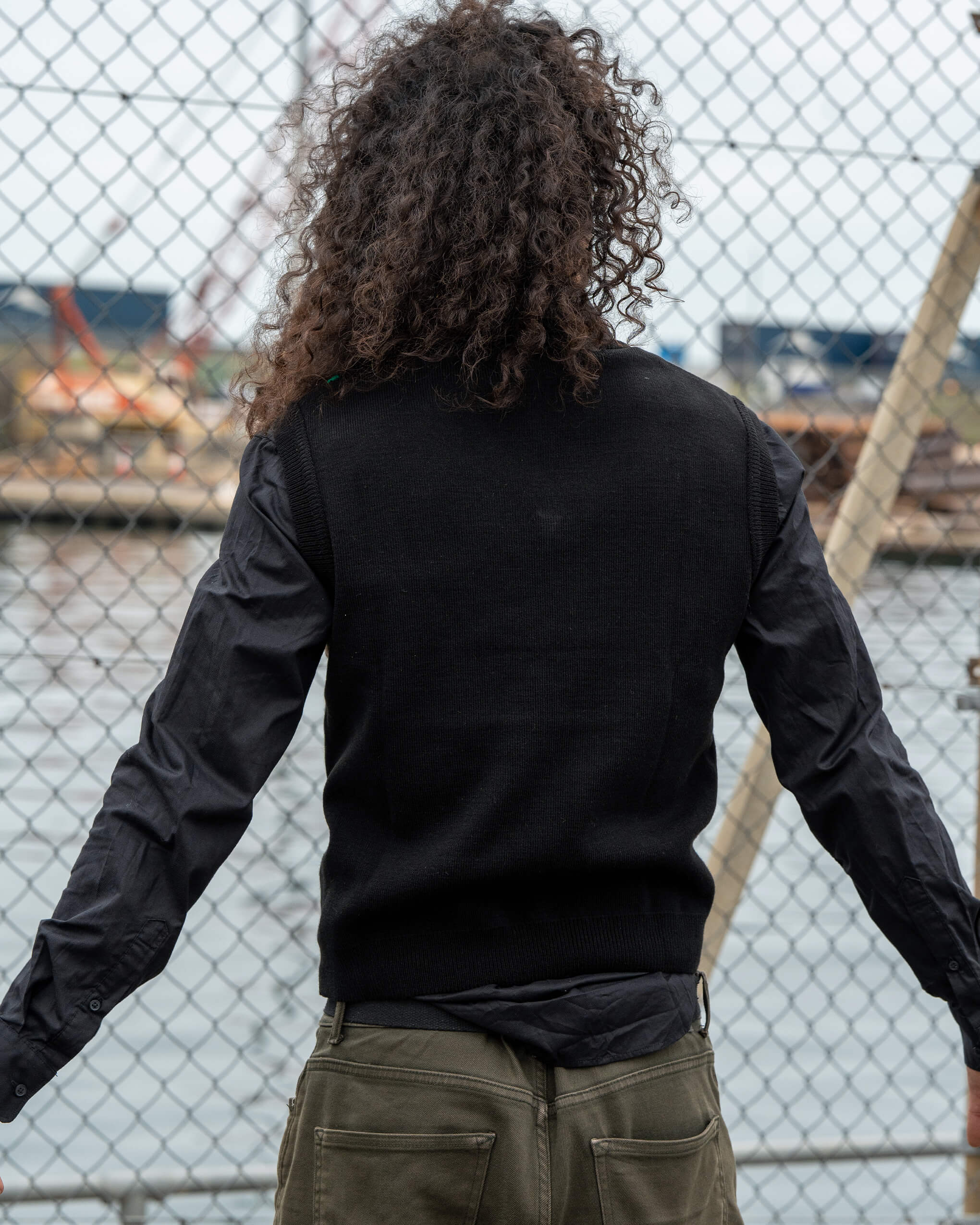 Highland Cow Knitted Tank Top Vest - Image 3