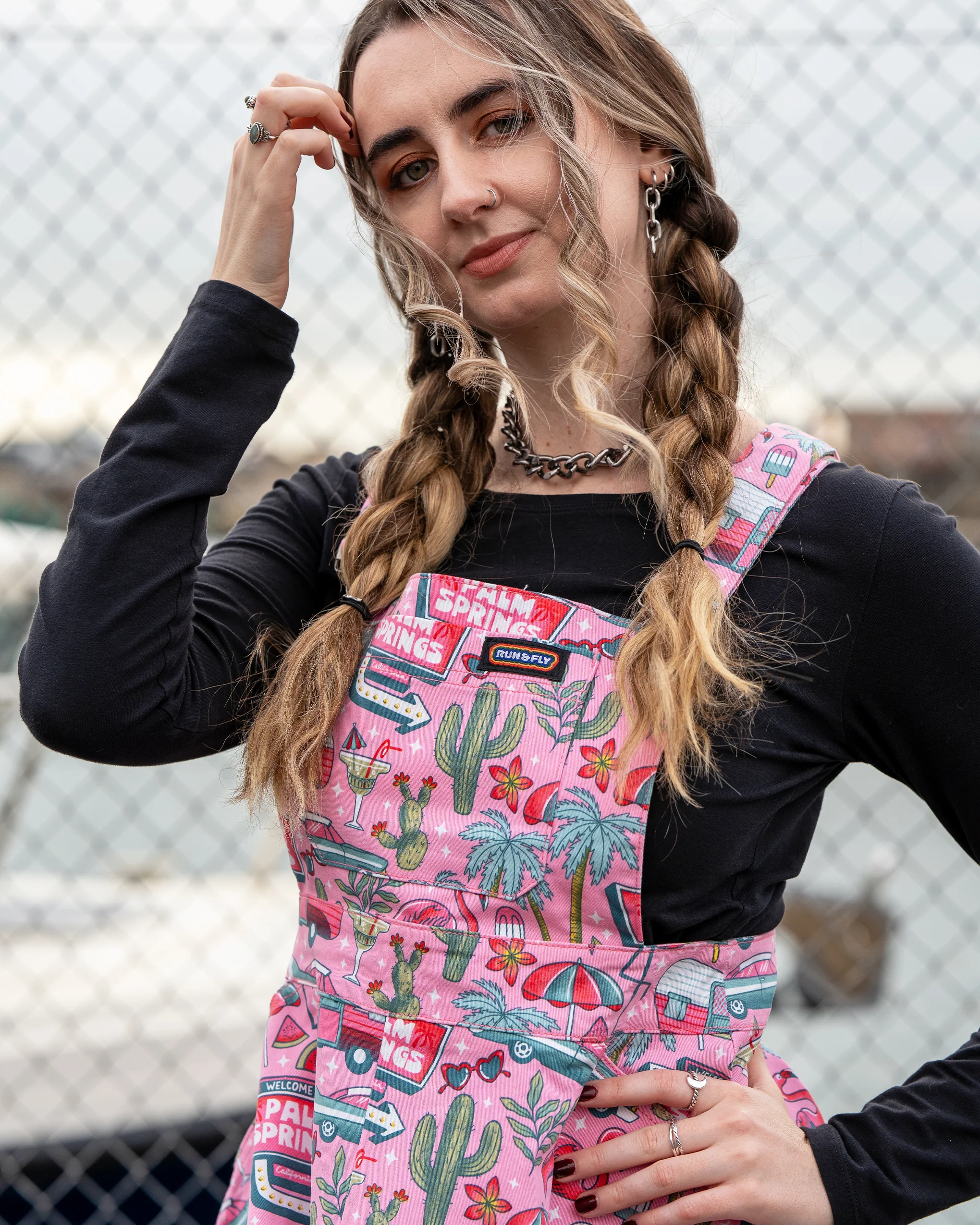 Palm Springs Flared Pinafore - Image 8