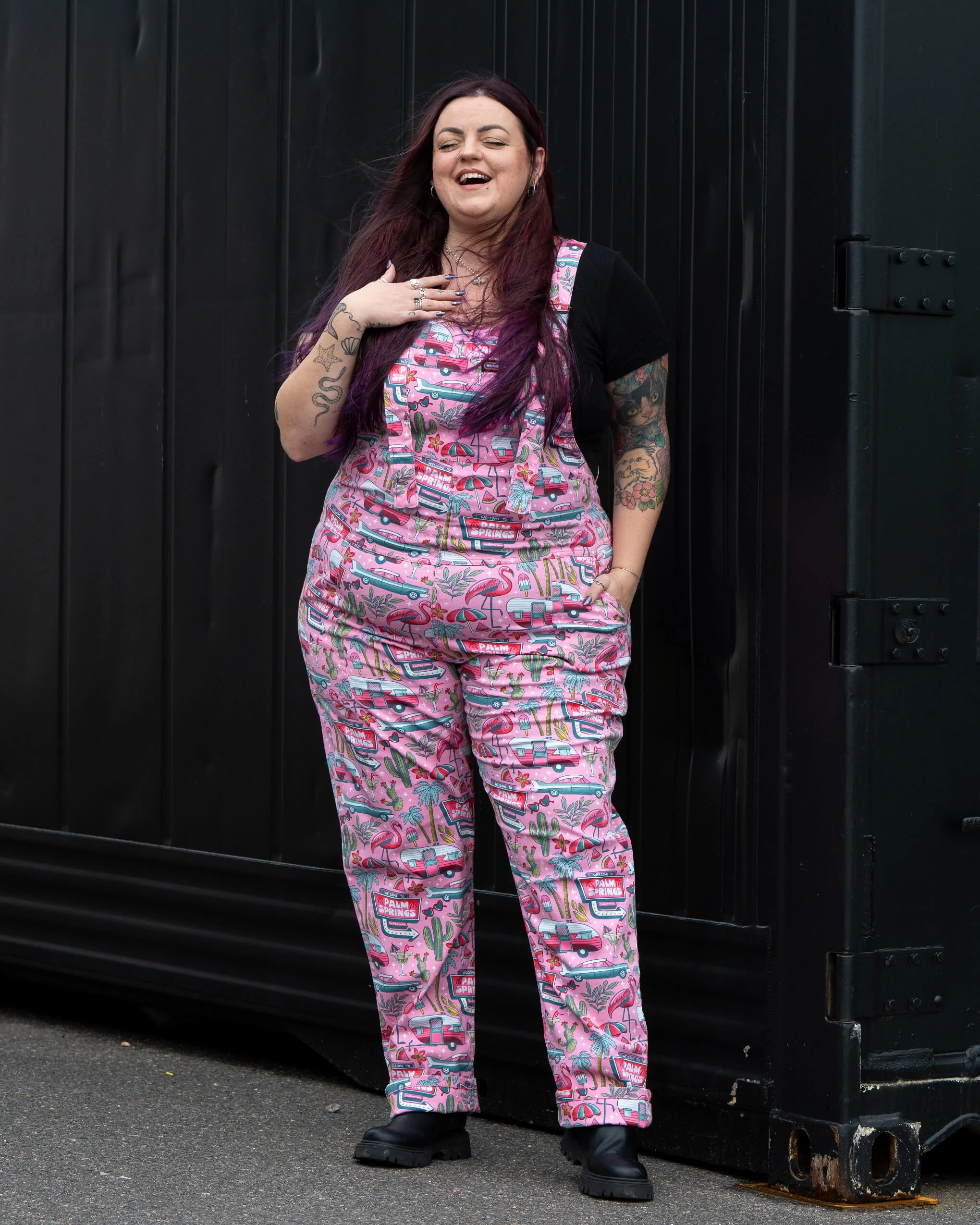 Palm Springs Stretch Twill Dungarees - Image 4