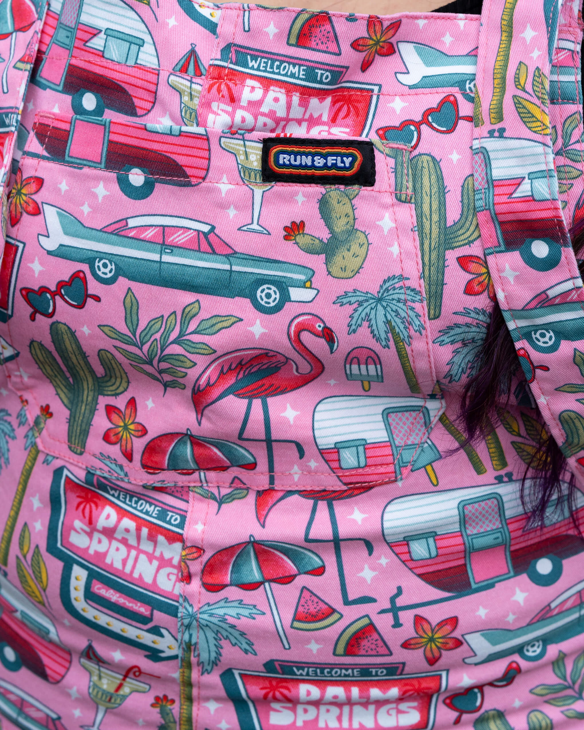 Palm Springs Stretch Twill Dungarees - Image 8