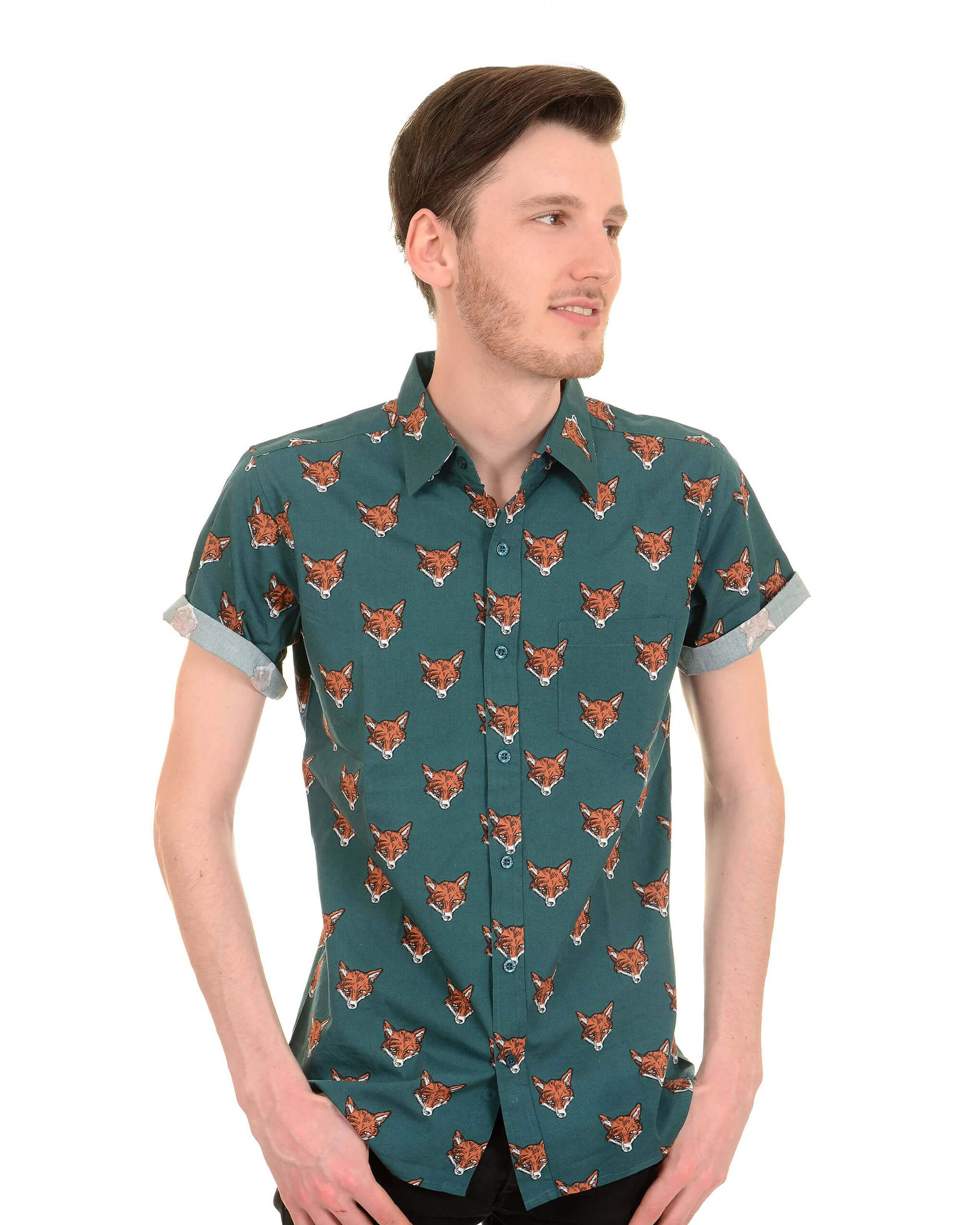 Preppy Foxy Short Sleeve Shirt - Image 5