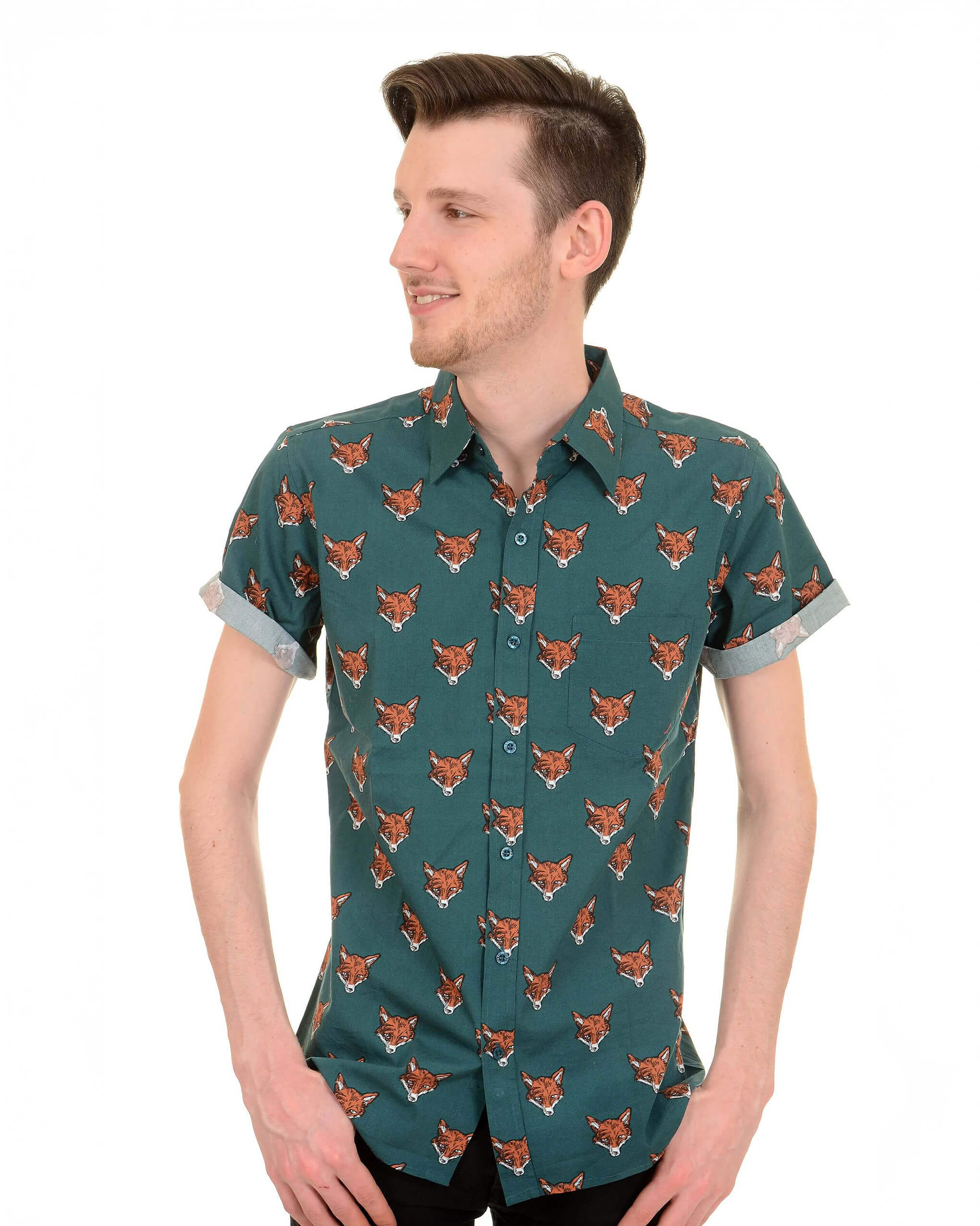 Preppy Foxy Short Sleeve Shirt - Image 7