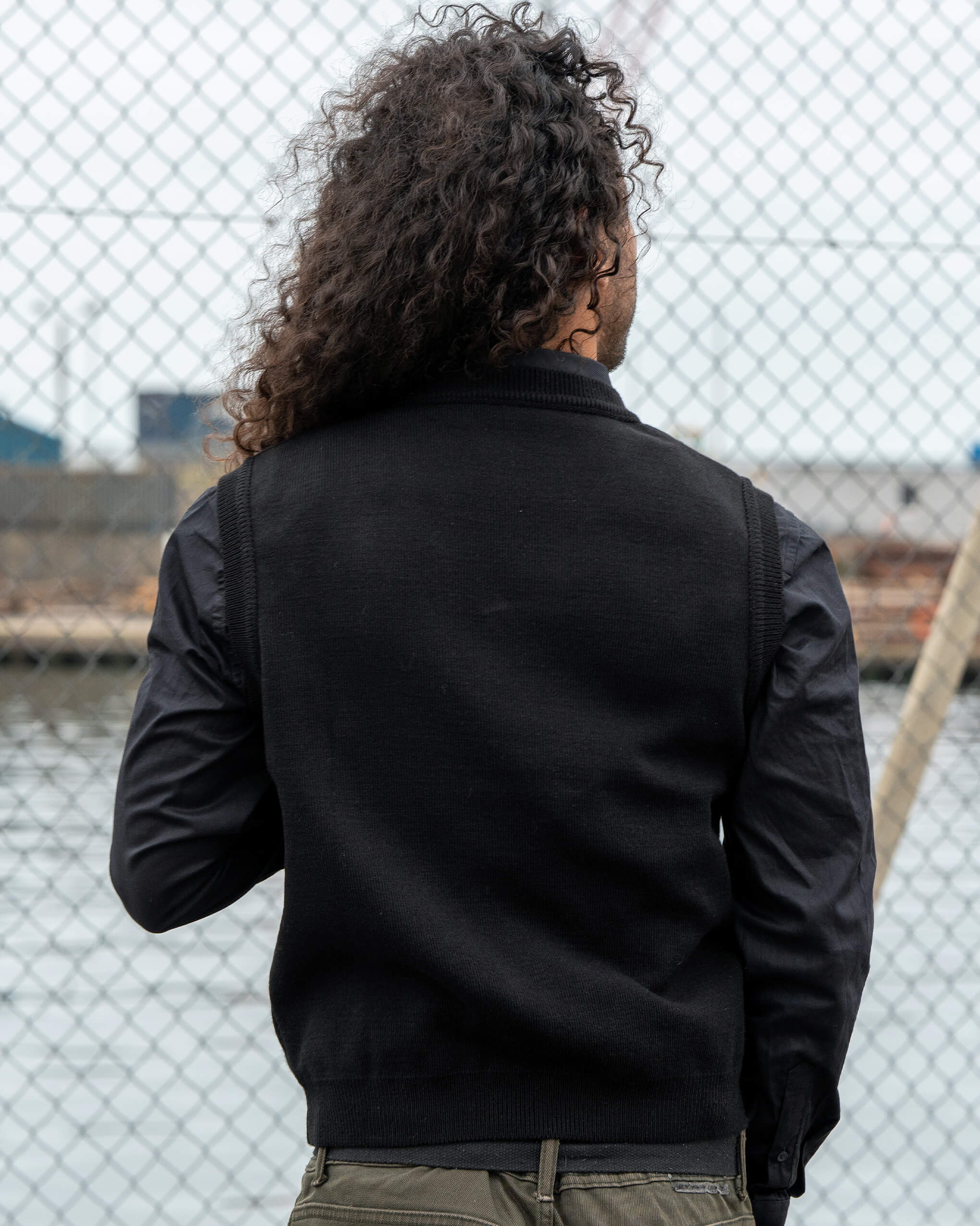 Red Dino Knitted Tank Top Vest - Image 4