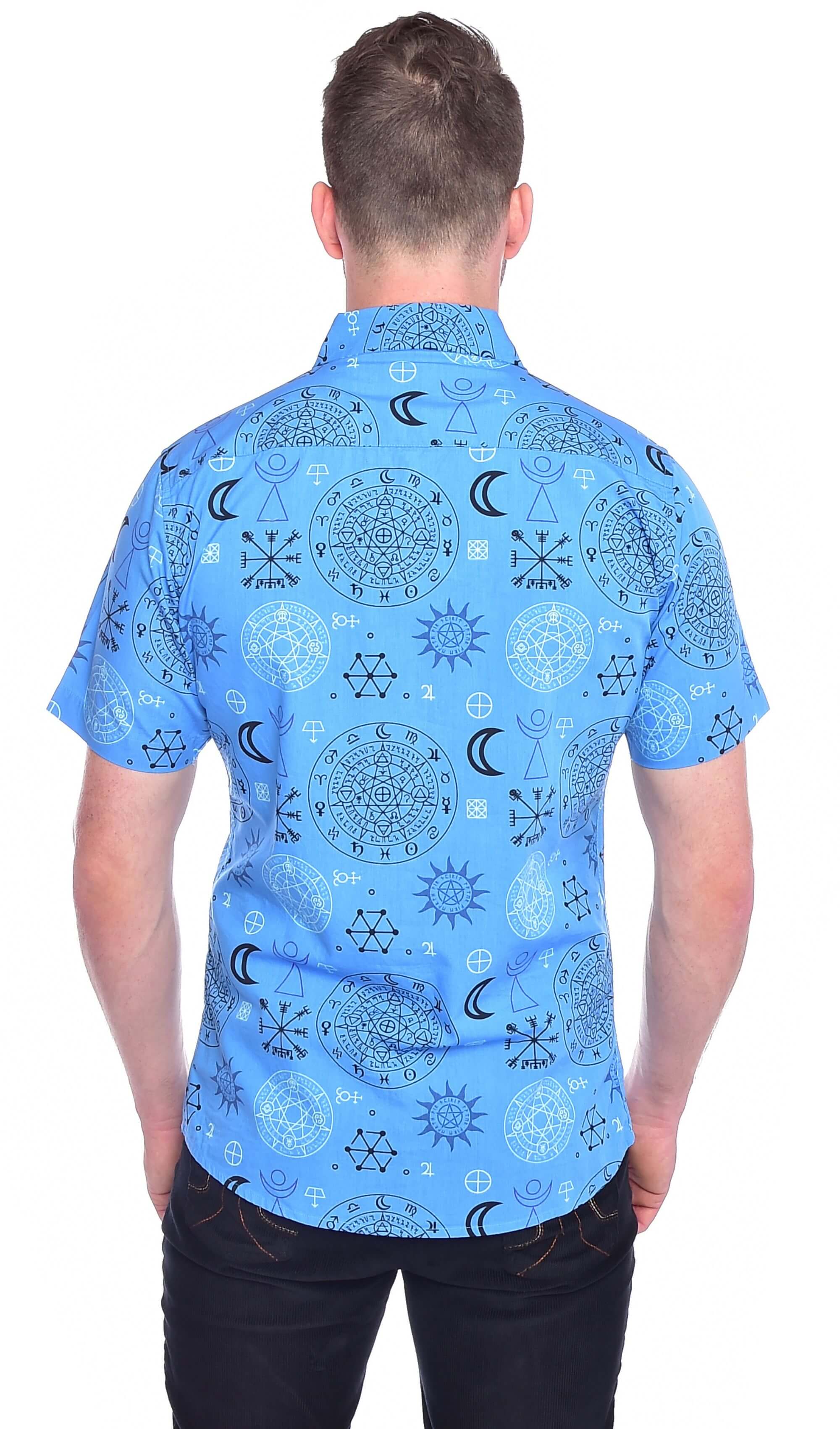 Supernatural Magic Symbol Print Shirt - Image 3